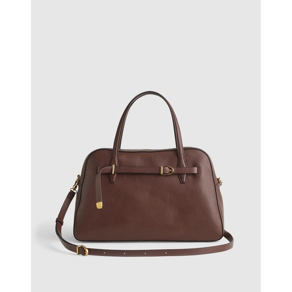 Madewell Handbags - Madewell The Belted Satchel Bag NW379 New